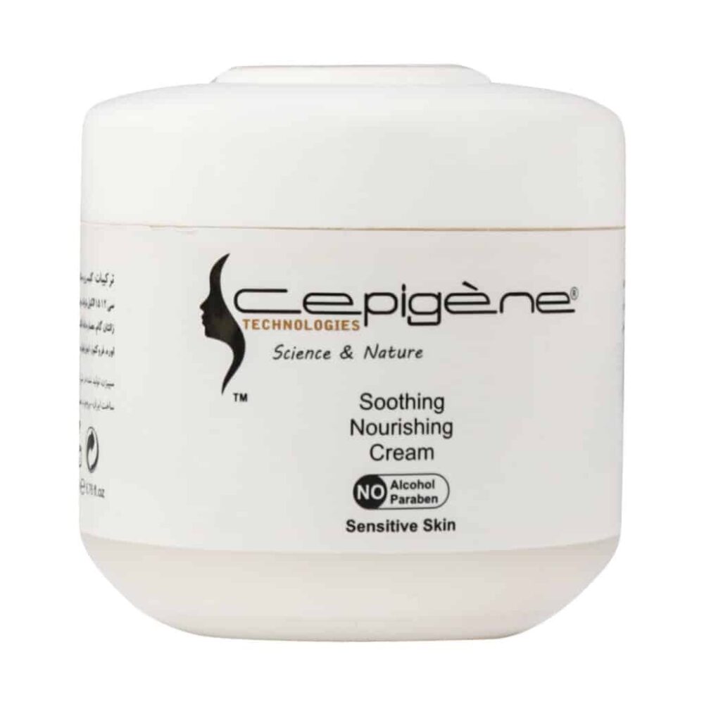 کرم آبرسان و مغذی مناسب پوست حساس ۲۰۰ میل سپیژن (Cepigene)