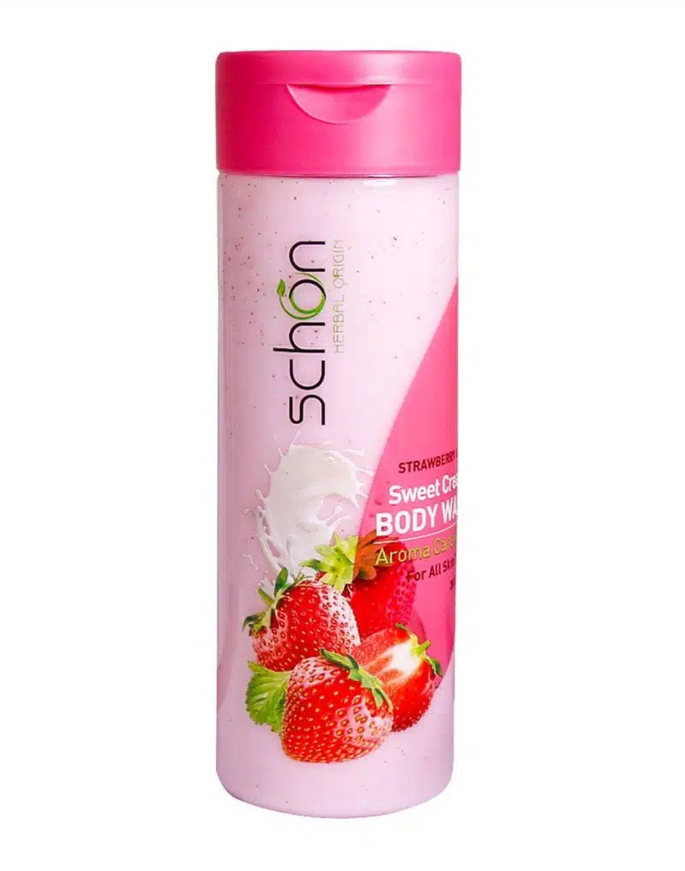 شامپو بدن کرمی شیر توت فرنگی 420 میل شون (Schon)