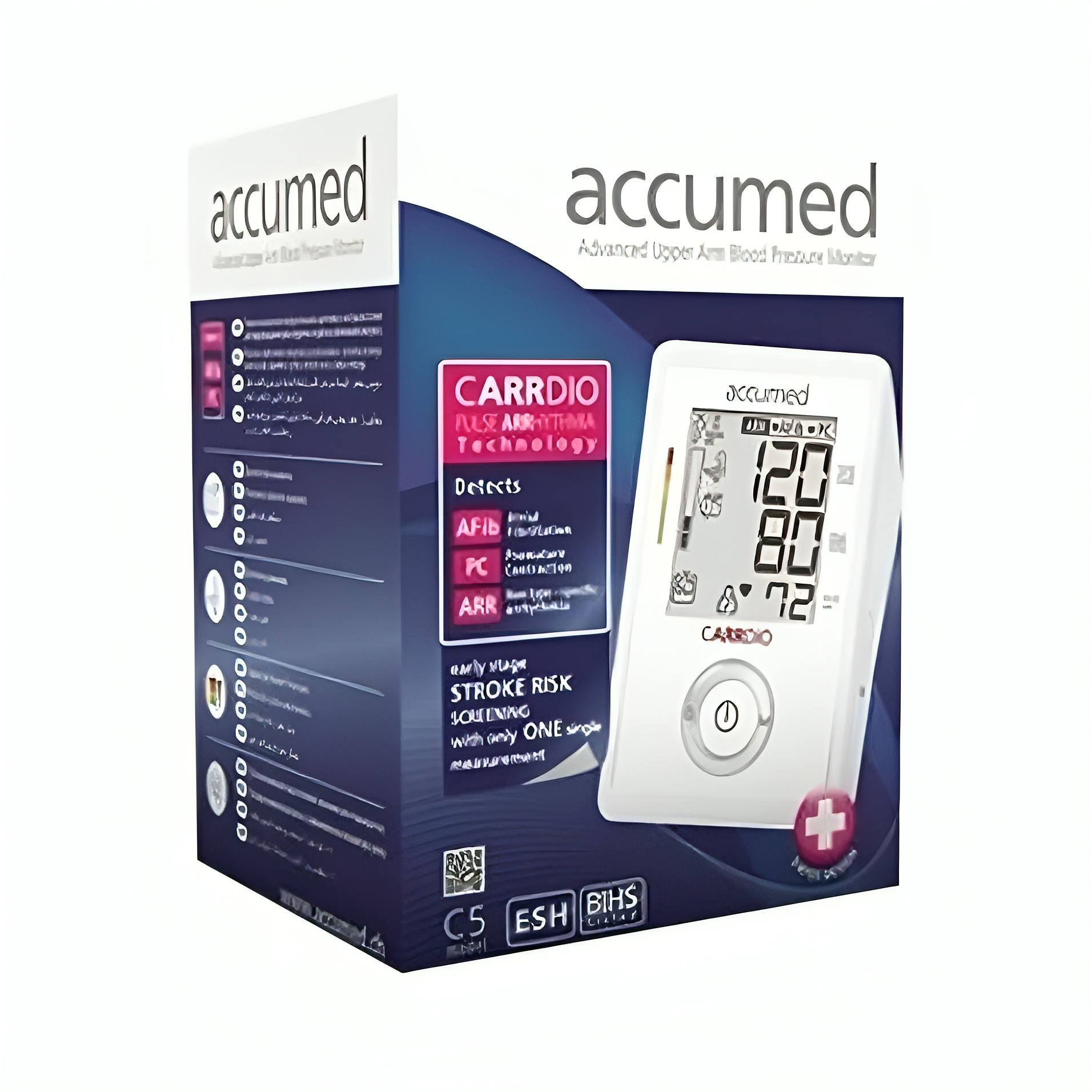 فشارسنج بازویی دیجیتال کاردیو مدل C5 آکیومد (accumed)